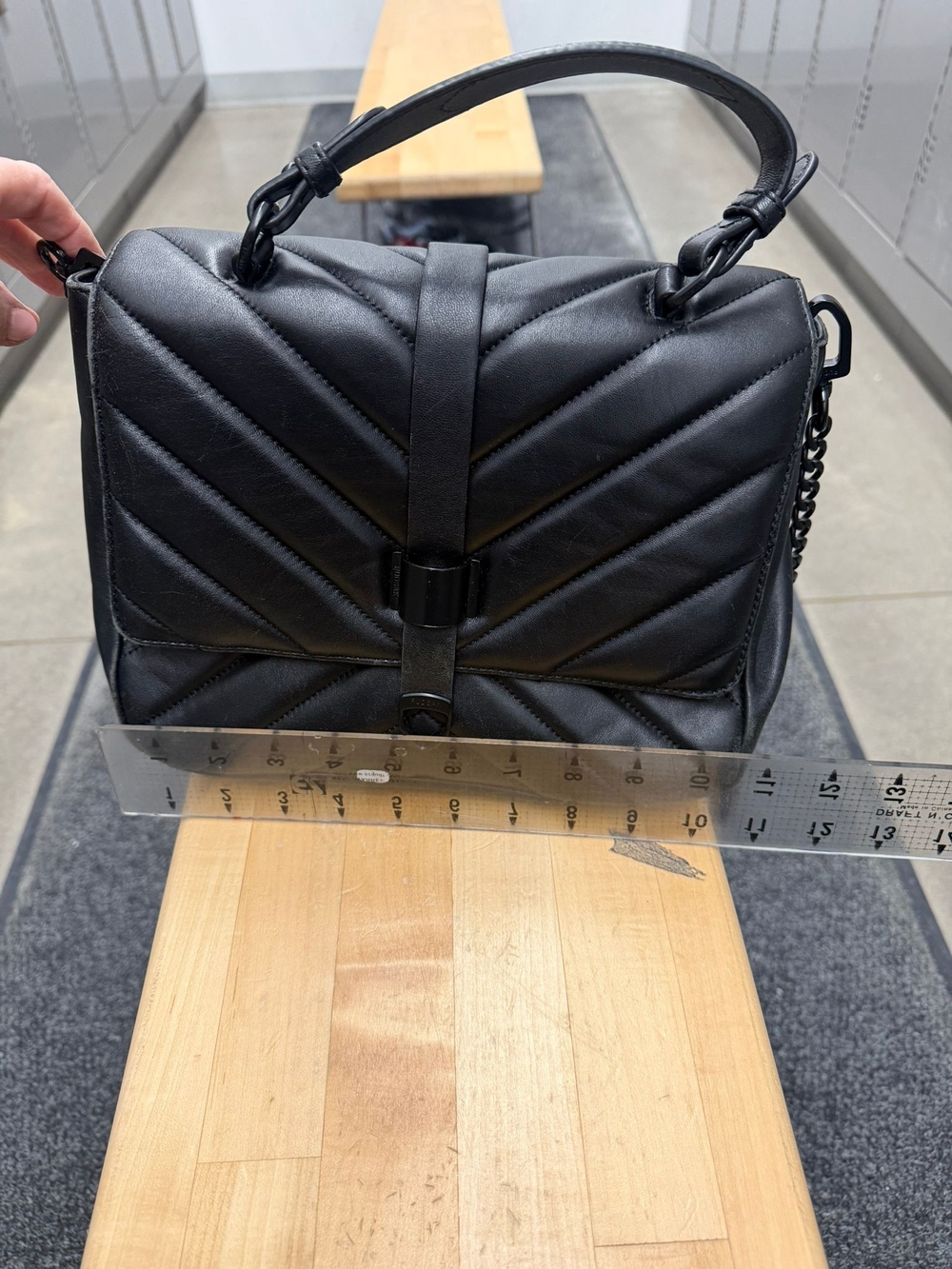 Rudsak leather Quilted Top-Handle Shoulder Bag - Picture 2 of 14